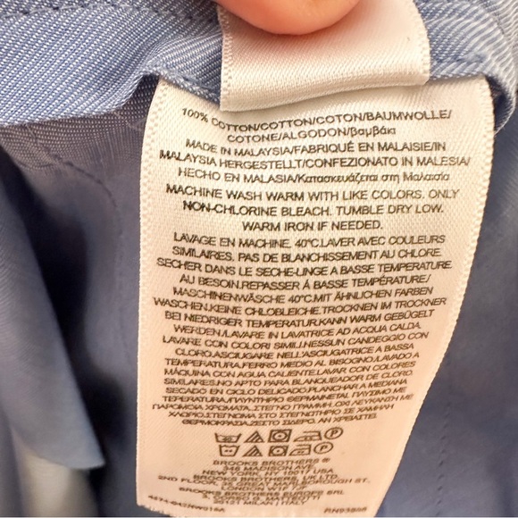 Brooks Brothers Clark Fit Lightweight Advantage Seersucker Cotton Chino Pants - Picture 10 of 11